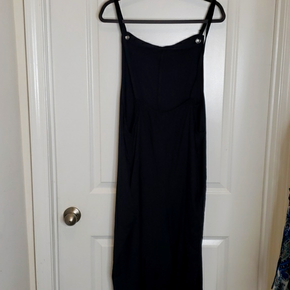 Simple by Suzanne Betro |Black Cami-Strap Wide-Leg Jumpsuit - Women & Plus - Picture 7 of 8